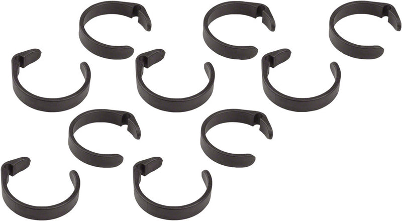 Load image into Gallery viewer, Jagwire Clip Ring for E-Bike Control Wires - 28.0-31.8mm Black Bag/10

