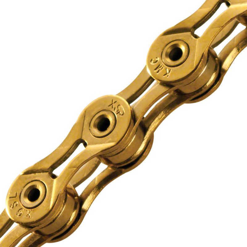 Load image into Gallery viewer, KMC X9SL Super Light Chain - 9-Speed 116 Links Gold
