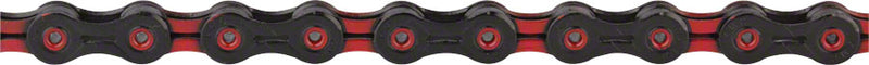 Load image into Gallery viewer, KMC DLC 11 Chain - 11-Speed 118 Links Black/Red
