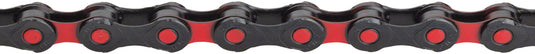 KMC DLC 12 Chain - 12-Speed 126 Links Black/Red