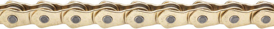 KMC HL1 Narrow Chain - Single Speed 3/32" 100 Links Half Link Chain Gold