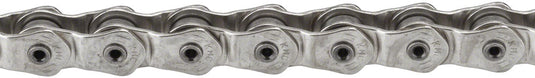 KMC HL1 Wide Chain - Single Speed 1/2" x 1/8" 100 Links Half Link Chain Silver