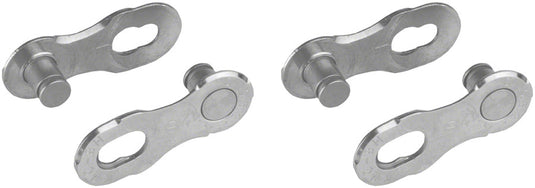 KMC MissingLink-12 Connector - 12-Speed Silver 2 Pairs/Card