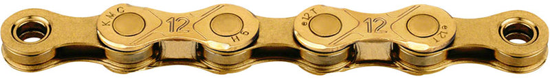 Load image into Gallery viewer, KMC e12 Chain - 12-Speed 136 Links Ti Gold
