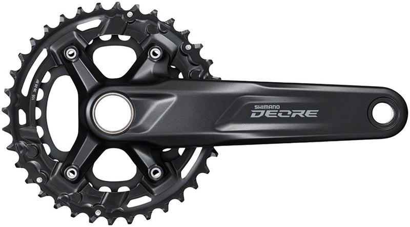 Load image into Gallery viewer, Shimano Deore FC-M4100-B2 Crankset - 175mm 10-Speed 36/26t 96/64 BCD For 51.8mm Chainline BLK

