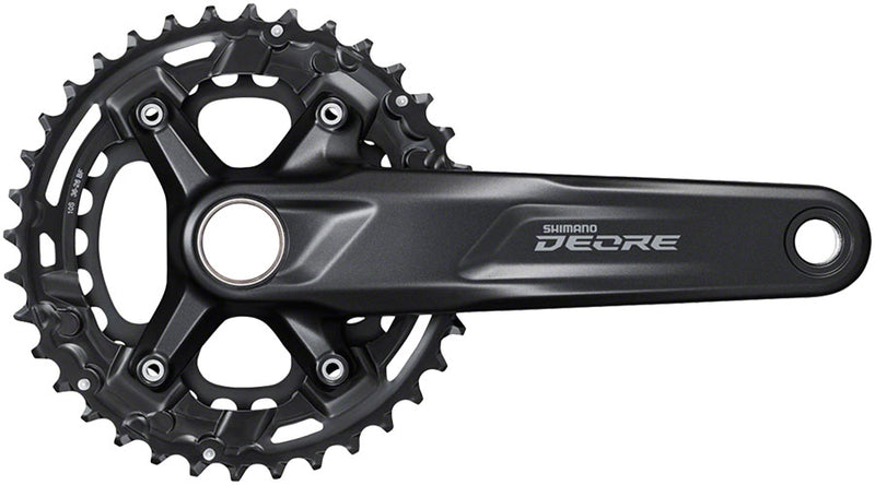Load image into Gallery viewer, Shimano Deore FC-M4100-B2 Crankset - 170mm 10-Speed 36/26t 96/64 BCD For 51.8mm Chainline BLK
