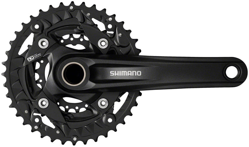 Load image into Gallery viewer, Shimano FC-MT500-3 Crankset - 170mm 10-Speed 40/30/22t 96/64 BCD Black
