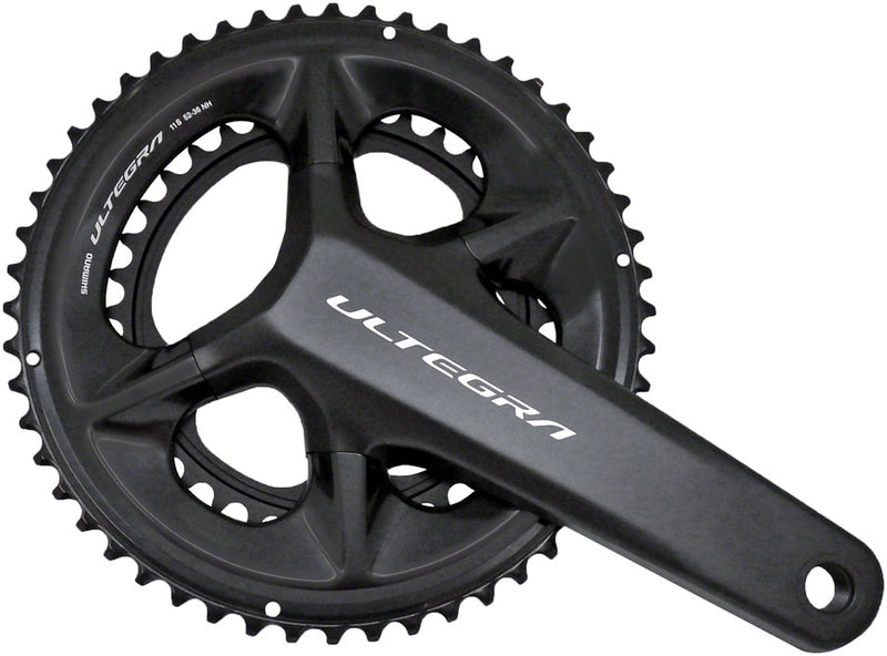 Load image into Gallery viewer, Shimano Ultegra FC-08 Crankset - 165mm 11-Speed 52/36t 110 Asymmetric BCD Hollowtech II Spindle Interface BLK
