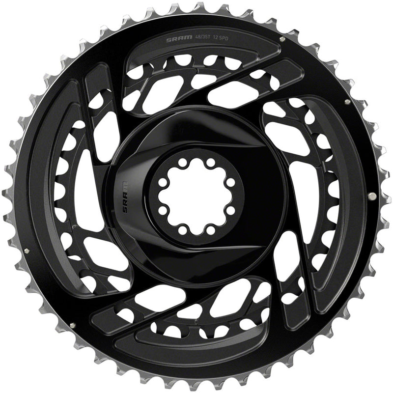 Load image into Gallery viewer, SRAM Force 2x Chainring Kit - 48/35t 2x12-Speed 8-Bolt Direct Mount Black D2
