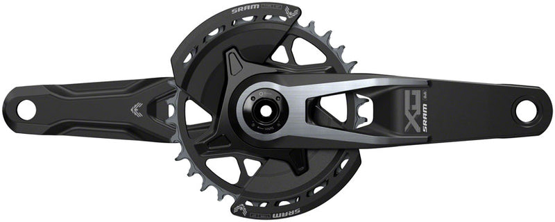 Load image into Gallery viewer, SRAM X0 Eagle T-Type Wide Crankset - 175mm 12-Speed 32t Chainring Direct Mount 2-Guards DUB Spindle Interface BLK V2

