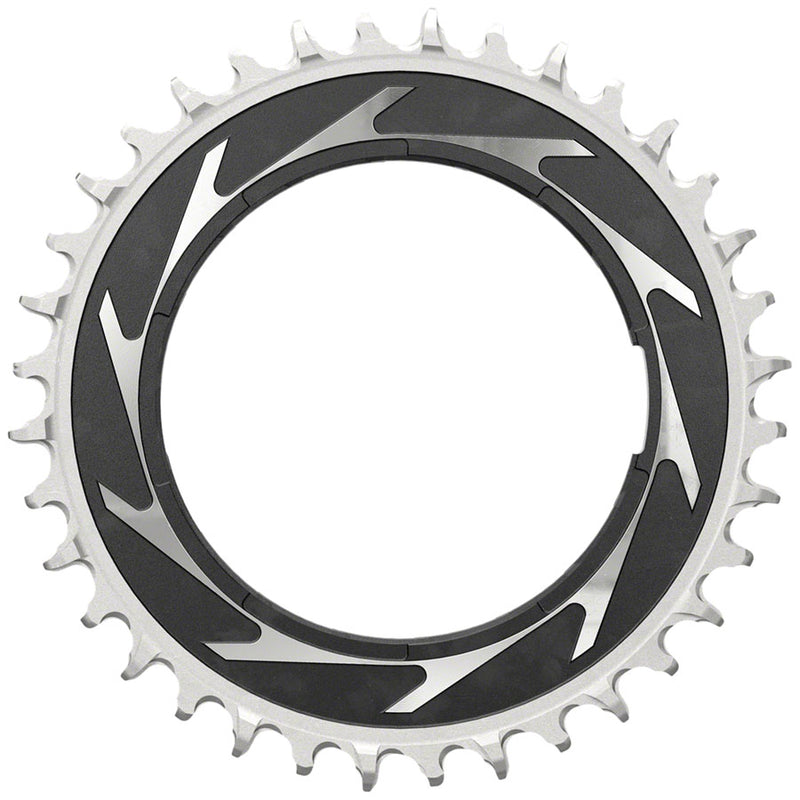 Load image into Gallery viewer, SRAM XX SL Eagle T-Type Thread Mount Chainring - 36t 12-Speed Thread Mount  For XX SL PM Spider 0mm Offset Aluminum BLK/Silver
