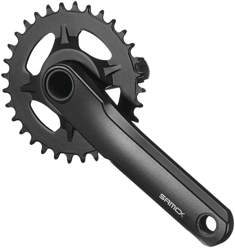 Load image into Gallery viewer, Samox TAM38J Crankset - 135mm 11-Speed 30t Direct Mount Samox 24mm CrMo Crank Spindle BLK
