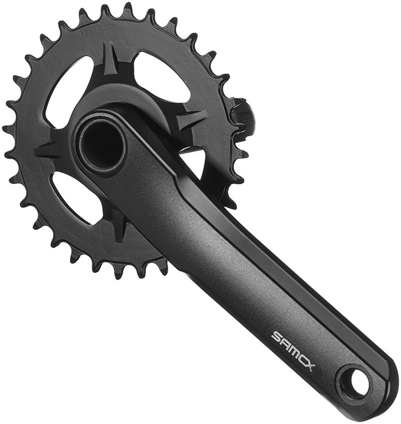 Load image into Gallery viewer, Samox TAM38J Crankset - 145mm 11-Speed 30t Direct Mount Samox 24mm CrMo Crank Spindle BLK
