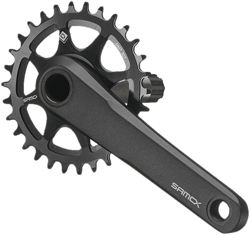 Load image into Gallery viewer, Samox TAM38 Fat Bike Crankset - 170mm 11-Speed 30t Direct Mount Samox 24mm CrMo Crank Spindle For 120mm BB Shell BLK
