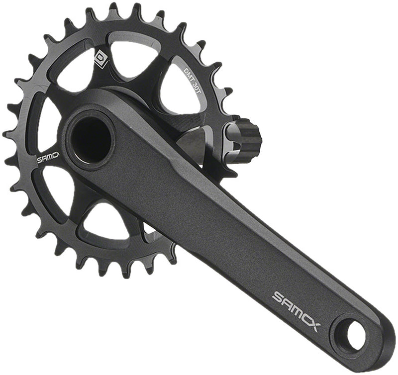 Load image into Gallery viewer, Samox TAM38 Fat Bike Crankset - 175mm 11-Speed 30t Direct Mount Samox 24mm CrMo Crank Spindle For 120mm BB Shell BLK
