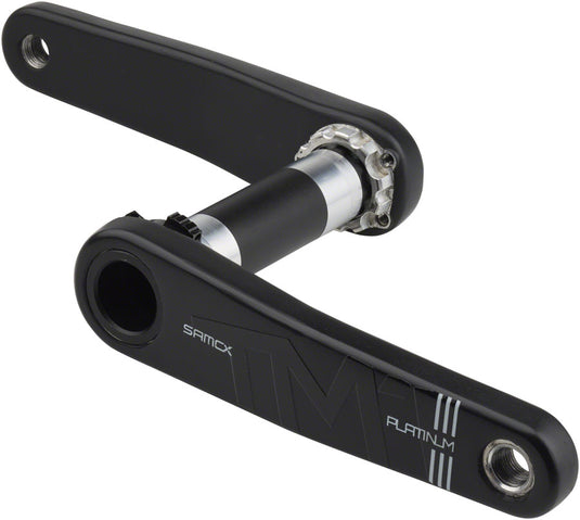 Samox Platinum TM-1 Carbon Crankset - 170mm 3-Bolt Direct Mount DUB Spindle BLK