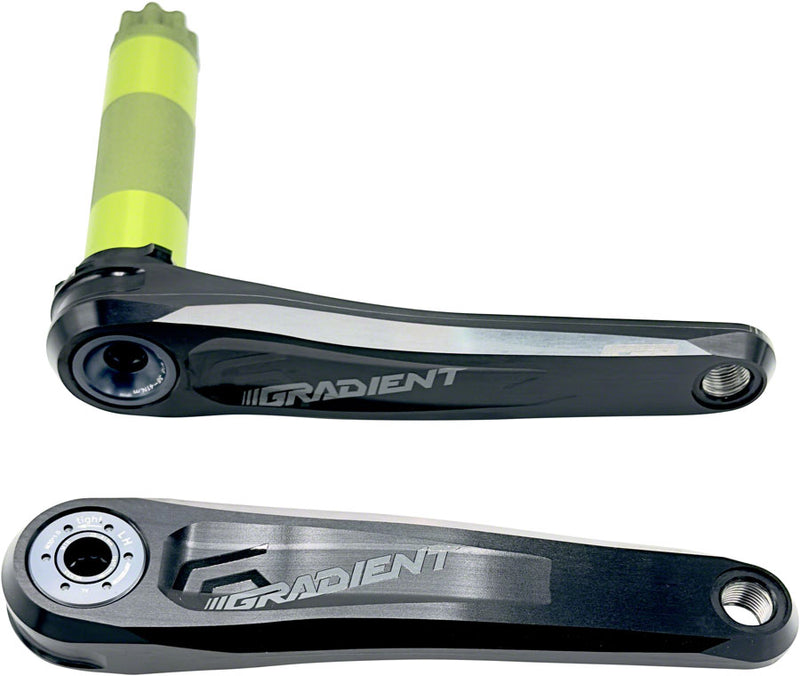 Load image into Gallery viewer, Full Speed Ahead Gradient Modular 1x Crankset - 170mm Fits Shimano SRAM 11/12-Speed Drivetrains 30mm BB392EVO Spindle BLK
