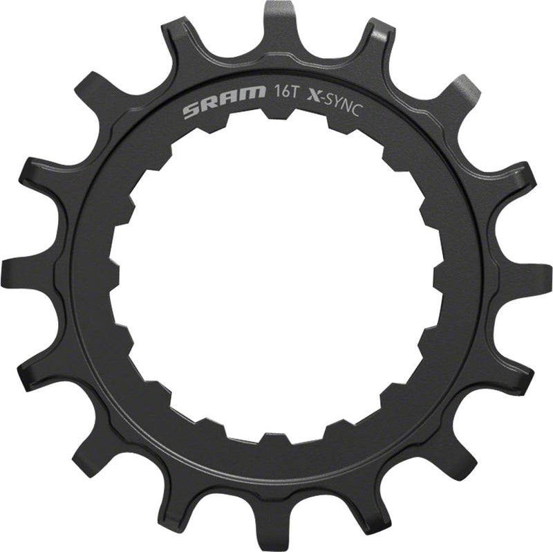 Load image into Gallery viewer, SRAM X-Sync EX1 Sprocket Chainring for Bosch Motors 16T Straight Steel
