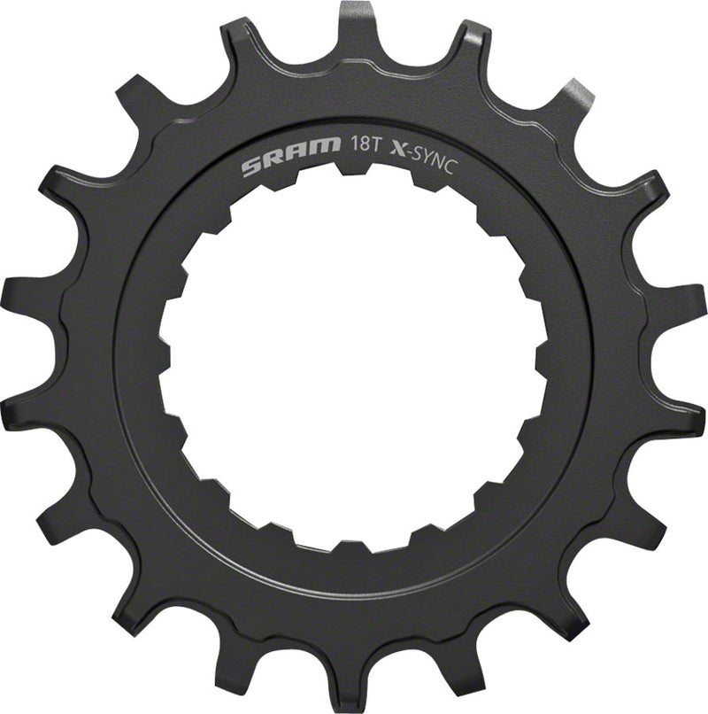 Load image into Gallery viewer, SRAM X-Sync EX1 Sprocket Chainring for Bosch Motors 18T Straight Steel
