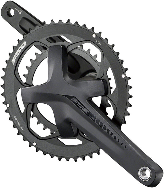 Full Speed Ahead Omega Crankset- 172.5mm 11-Speed 50/34t 120/90 BCD Full Speed Ahead MegaExo 19 Spindle Interface BLK