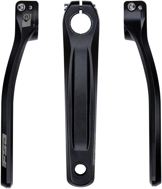 Full Speed Ahead CK-751 Shimano STEPS E8000/E7000/E6100 Ebike Crank Arm Set - 170mm S spline Bolts BLK