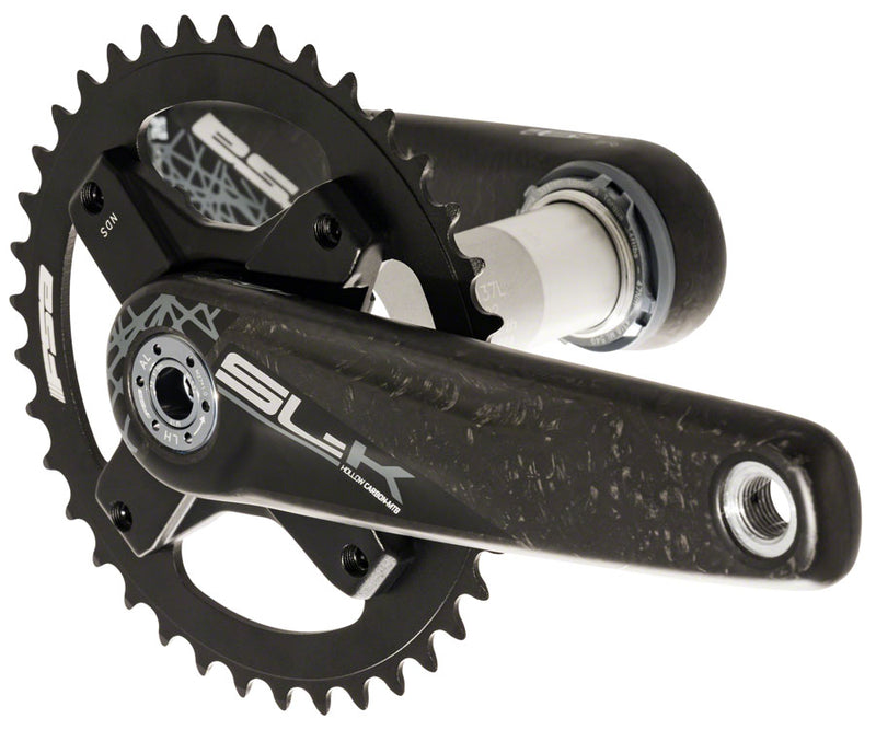 Load image into Gallery viewer, Full Speed Ahead SL-K Light BB392 Tandem Front Crankset - 175mm 38t 104 BCD BLK
