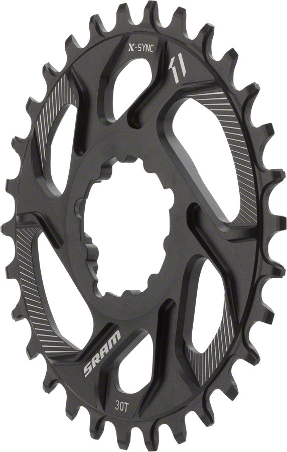 Load image into Gallery viewer, SRAM X-Sync Direct Mount Chainring - 28 Tooth 3mm Boost Offset 11-Speed BLK

