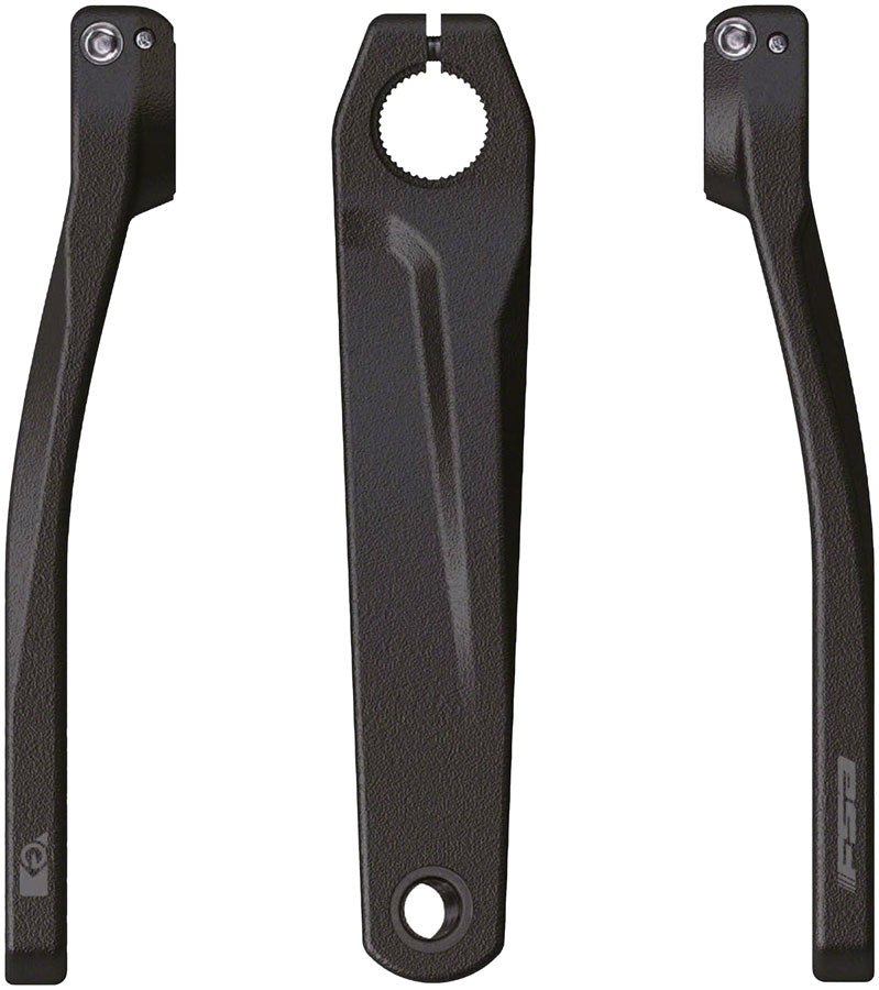 Load image into Gallery viewer, Full Speed Ahead CK-752 Shimano STEPS Ebike Crank Arm Setet - 170mm Fits Shimano Hollowtech II BLK

