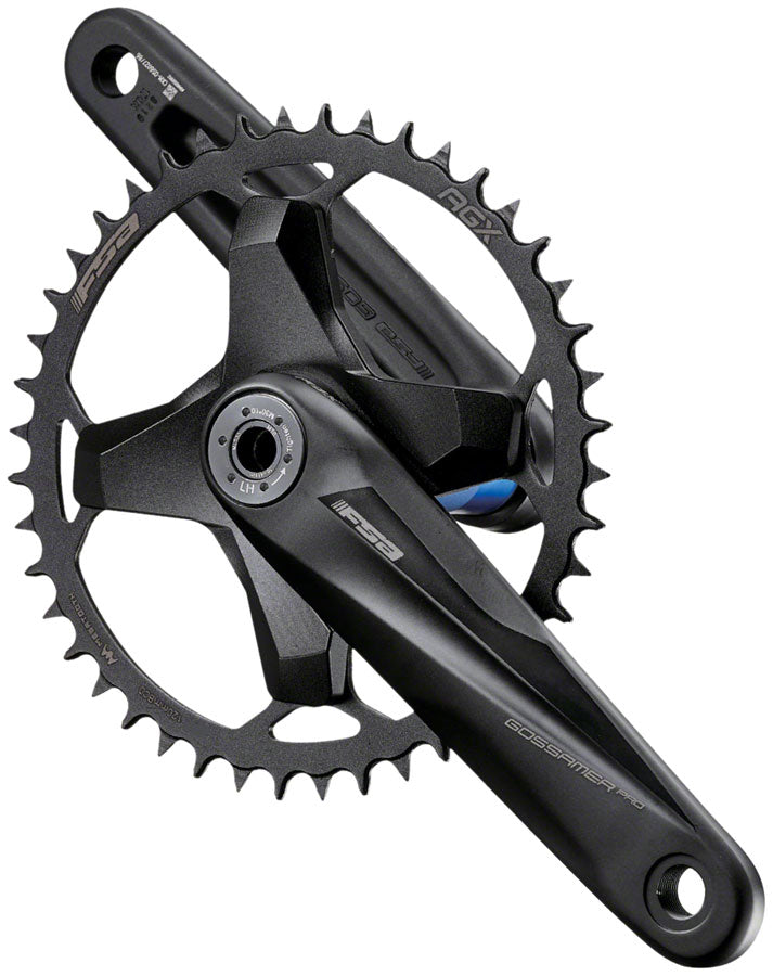 Load image into Gallery viewer, Full Speed Ahead Gossamer Pro Modular AGX+ 1x Crankset - 170mm 11/12-Speed 42t 120mm BCD 386 EVO Spindle Interface BLK
