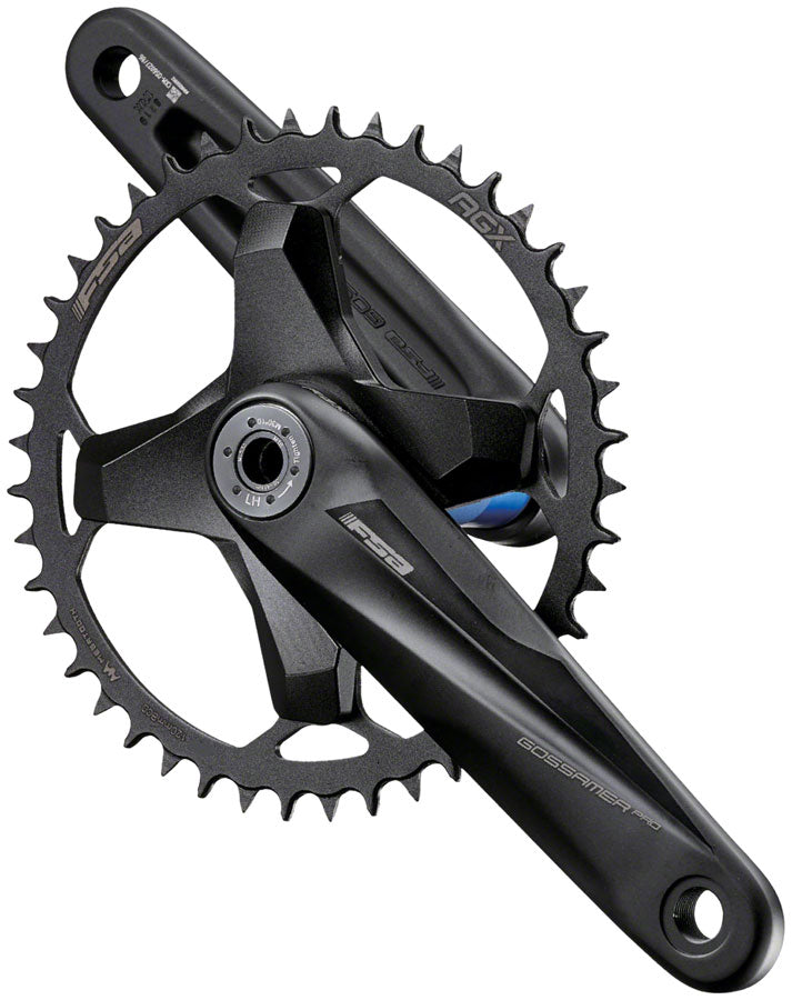 Load image into Gallery viewer, Full Speed Ahead Gossamer Pro Modular AGX+ 1x Crankset - 175mm 11/12-Speed 42t 120mm BCD 386 EVO Spindle Interface BLK
