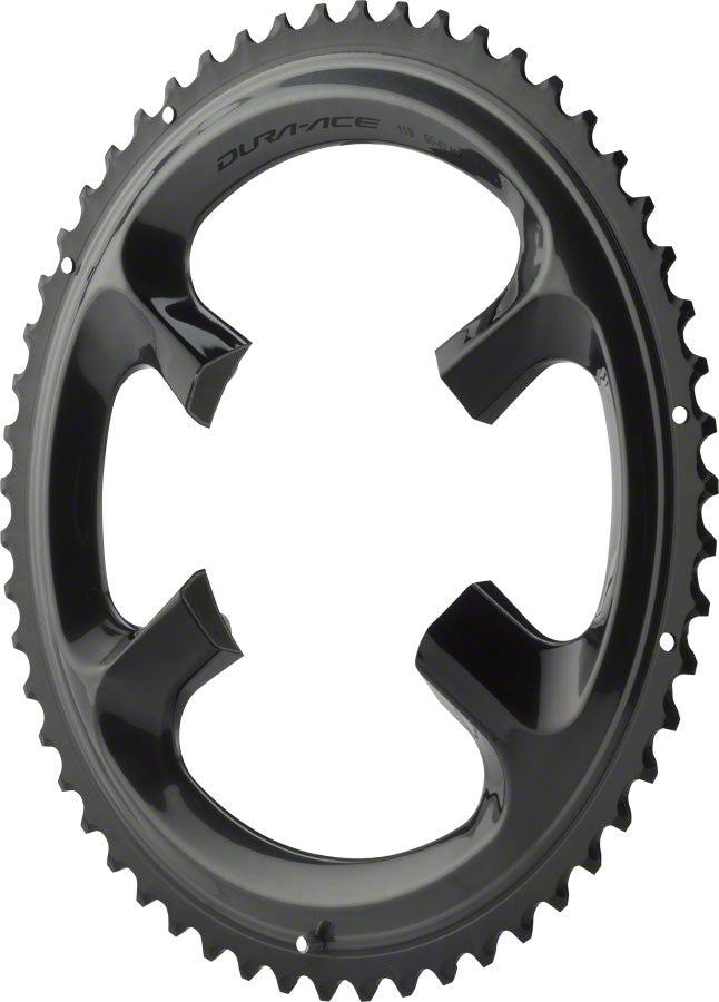 Load image into Gallery viewer, Shimano Dura-Ace R9100 55t 110mm Chainring for 55-42t
