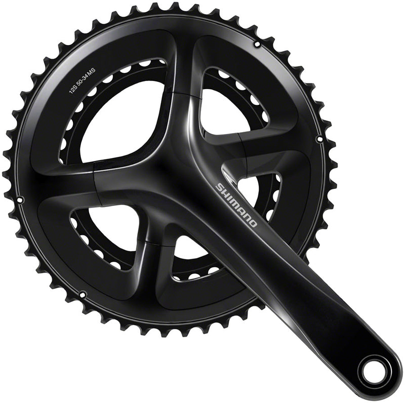 Load image into Gallery viewer, Shimano 105 FC-RS520 Crankset - 172.5mm 12-Speed 50/34t 110 Asymmetric BCD Hollowtech II Spindle Interface BLK
