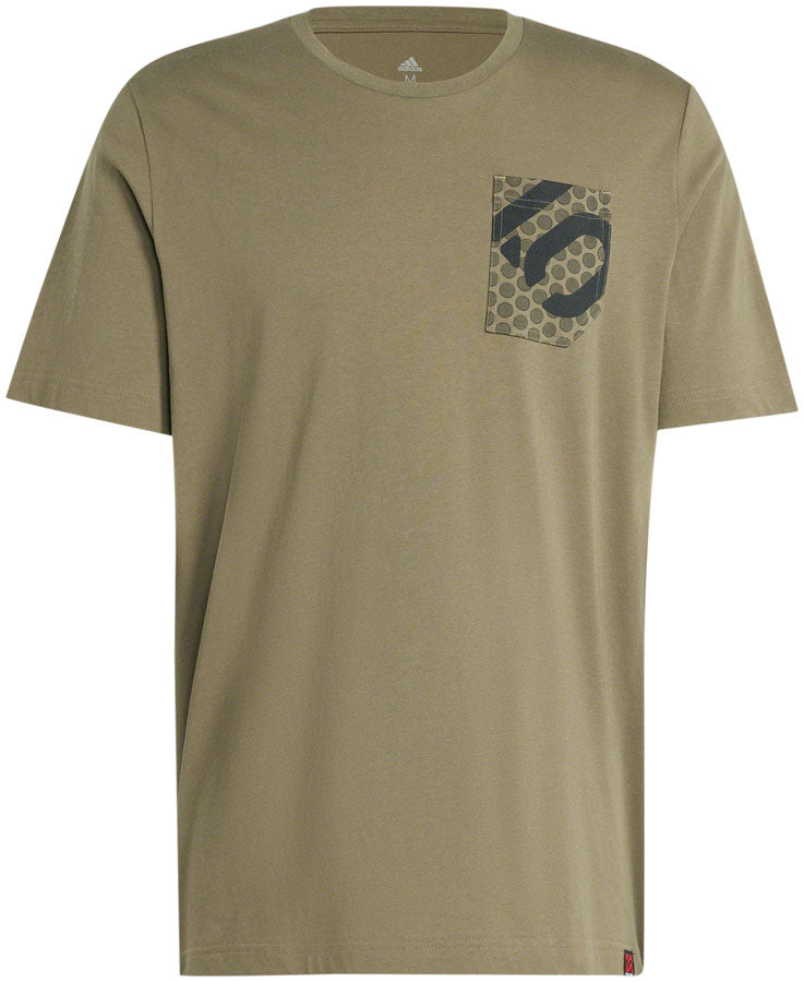 Load image into Gallery viewer, Five Ten Botb T-Shirt - Olive Strata Mens Small
