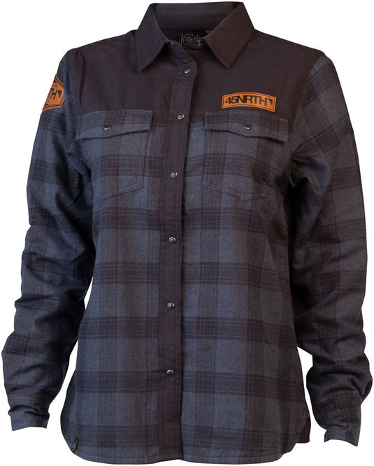 45NRTH 10th Anniversary Stormtech Logan - Women's Navy Plaid X-Large