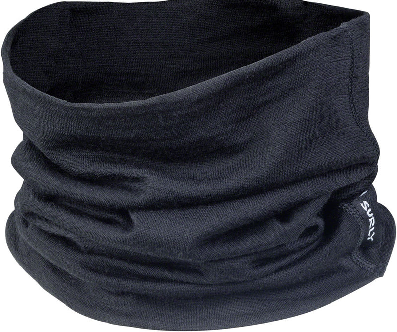 Load image into Gallery viewer, Surly Lightweight Neck Toob - Wool Black 150gm One Size
