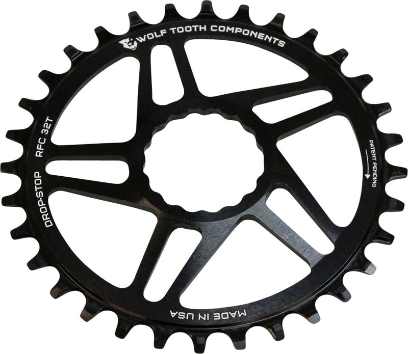 Load image into Gallery viewer, Wolf Tooth Direct Mount Chainring - 30t RaceFace/Easton CINCH Direct Mount Drop-Stop A 6mm Offset BLK
