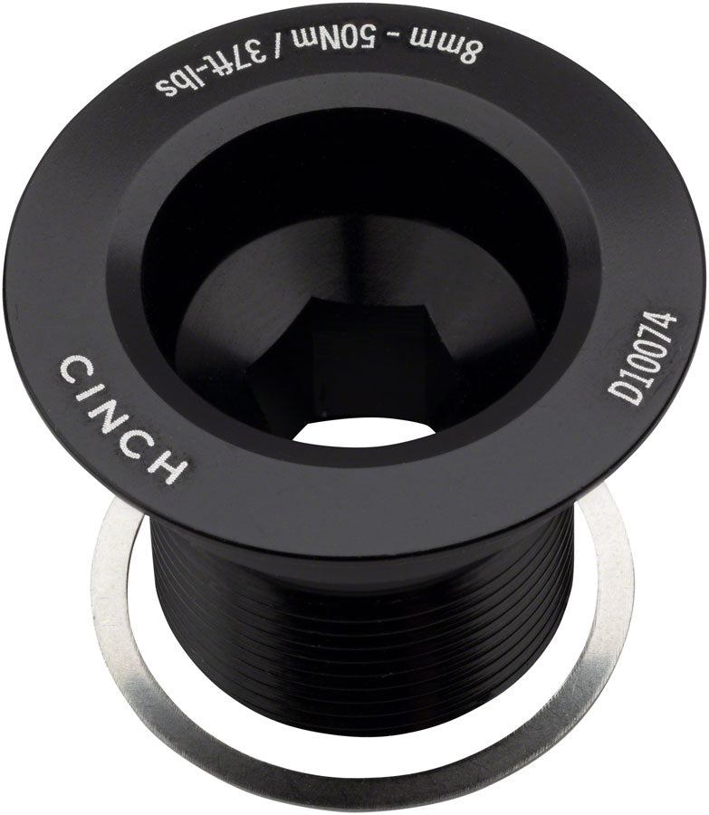 Load image into Gallery viewer, RaceFace CINCH Crank Bolt with Washer - NDS M18 Gloss Black
