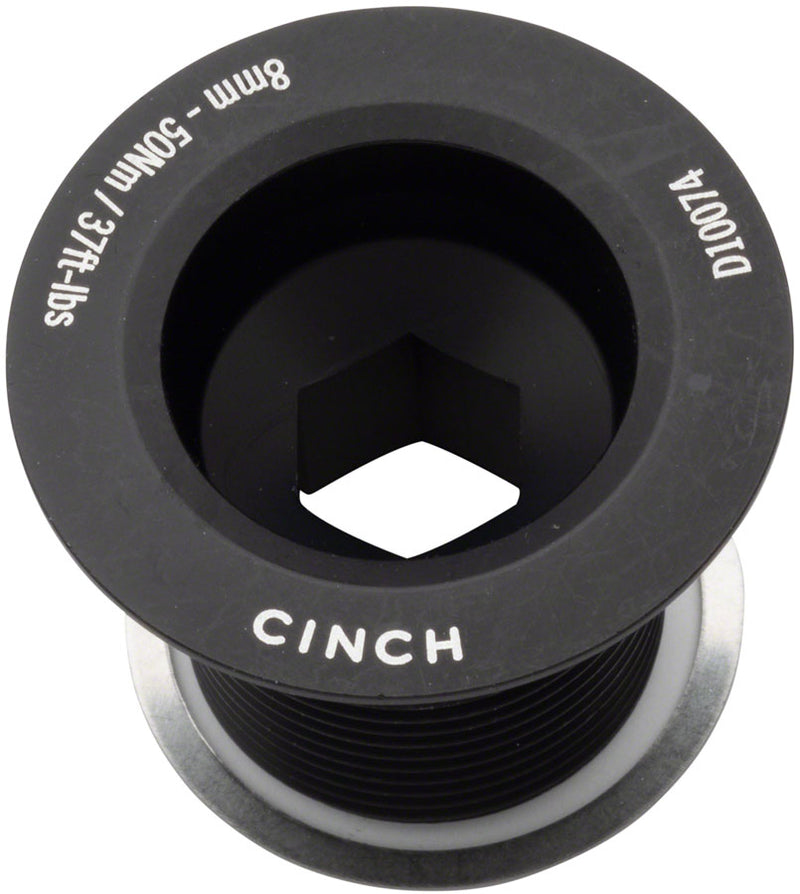 Load image into Gallery viewer, RaceFace CINCH Crank Bolt with Washer - NDS M18 Matte Black
