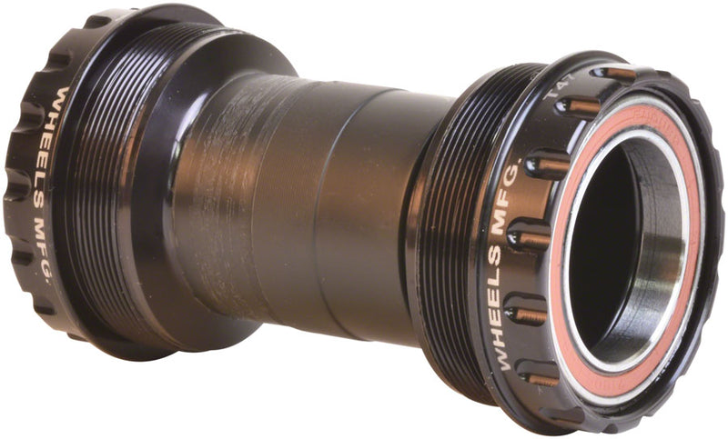 Load image into Gallery viewer, Wheels Manufacturing T47 Outboard Bottom Bracket Angular Contact Bearings 30mm Spindles Fits B.B. shells 68mm to 100mm
