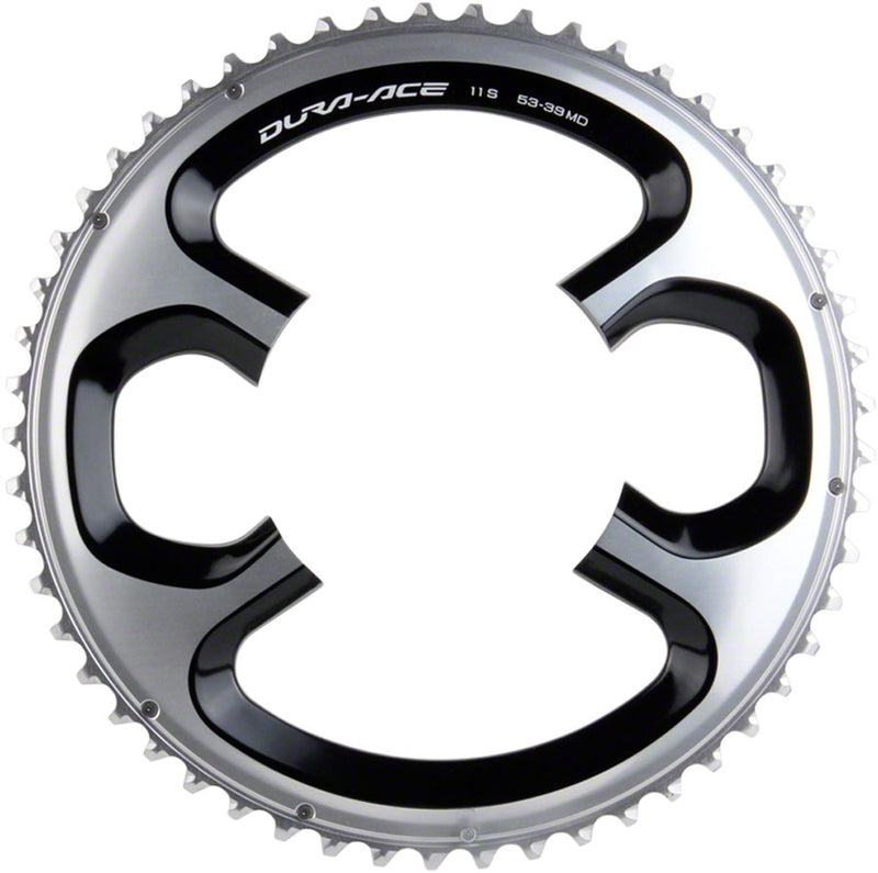 Load image into Gallery viewer, Shimano Dura-Ace 9000 53t 110mm 11-Speed Chainring for 39/53t
