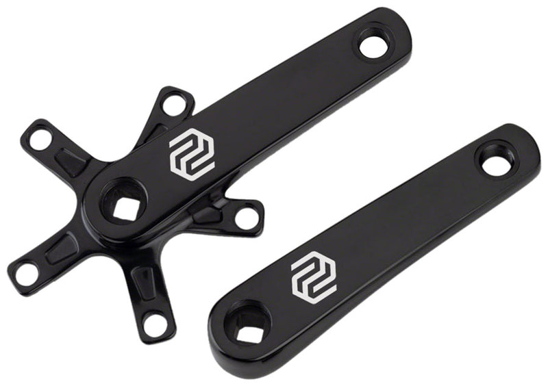 Load image into Gallery viewer, Promax SQ-1 Crank Arm Set - 160mm Square Taper JIS Spindle Interface 110mm BCD BLK
