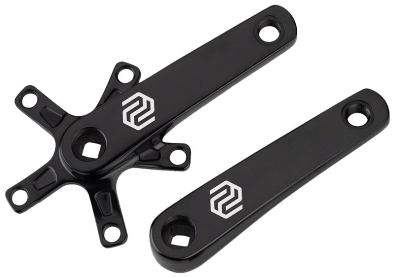 Load image into Gallery viewer, Promax SQ-1 Crank Arm Set - 170mm Square Taper JIS Spindle Interface 110mm BCD BLK
