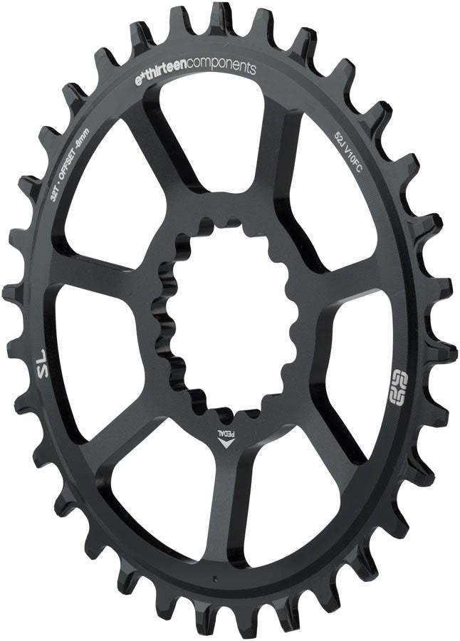 Load image into Gallery viewer, e*thirteen Direct Mount SL Guidering - 10/11/12-speed 32T Narrow Wide Black

