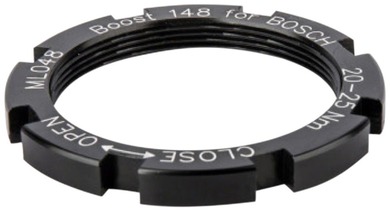 Load image into Gallery viewer, Full Speed Ahead eBike Lockring for Bosch - Boost148 Anodized Black
