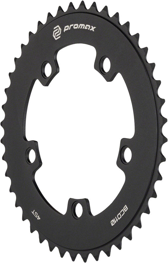 Load image into Gallery viewer, Promax 5-Bolt Chainring - 45t 110 BCD Black
