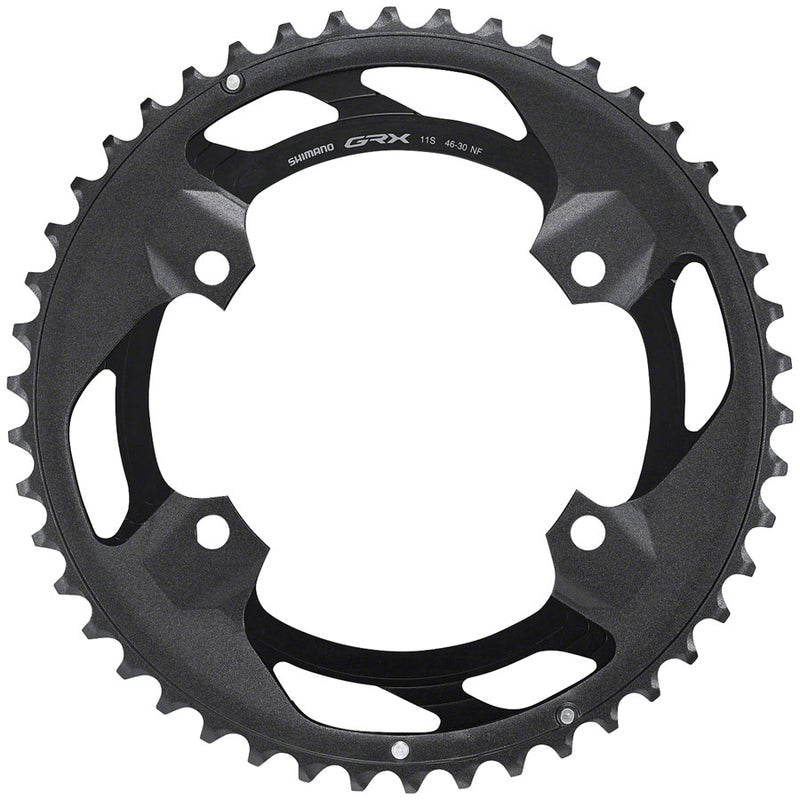 Load image into Gallery viewer, Shimano FC-RX600-11 Chainring - 46t 110 BCD For 2x11 Black
