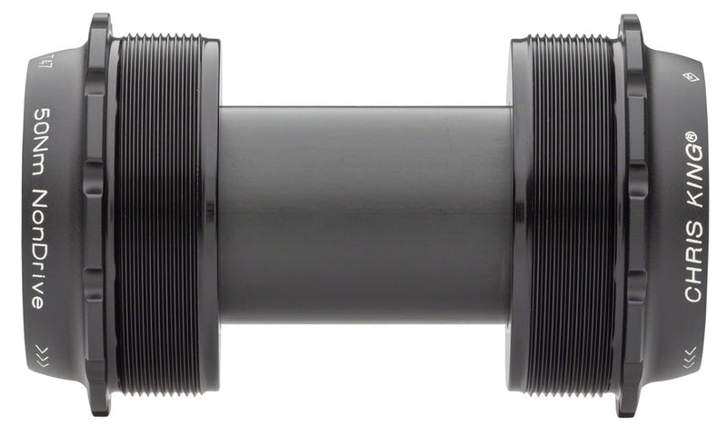 Load image into Gallery viewer, Chris King ThreadFit T47 24x Bottom Bracket Fit Kit 4 - T47 For Shimano Hollowtech II Matte Jet
