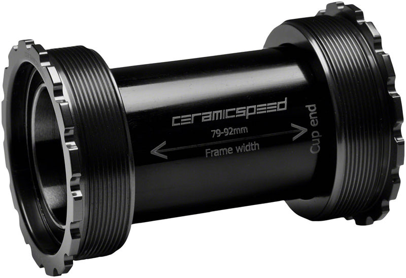Load image into Gallery viewer, CeramicSpeed T47/86 Bottom Bracket - 30mm Black
