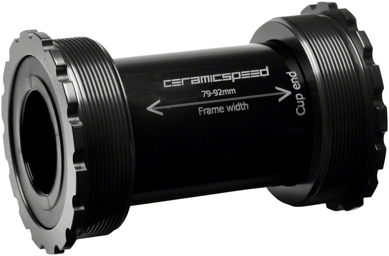 Load image into Gallery viewer, CeramicSpeed T47/86 Bottom Bracket - SRAM DUB Road Black
