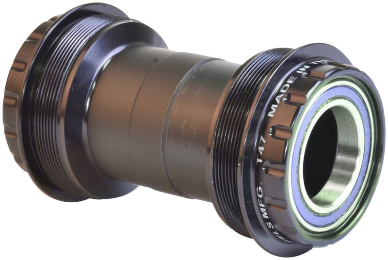 Load image into Gallery viewer, Wheels Manufacturing T47 Outboard Bottom Bracket 24mm Shimano Spindles ABEC-3 Bearings
